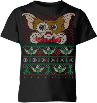 Gremlins Ugly Knit Kids' Christmas T-Shirt - Black - 146/152 (11-12 jaar) Zwart - XL