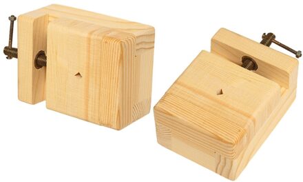 Grenen Hout Gegraveerd Afdrukken Fixing Tool Gegraveerd Seal Stone Gegraveerd Hoofdstuk Fixing Tool (9.5X6.5X4.5Cm) zoals getoond 1