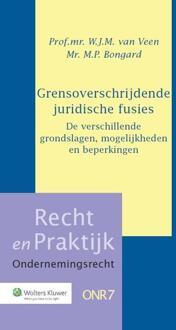 Grensoverschrijdende juridische fusies - Boek W.J.M. van Veen (9013128211)