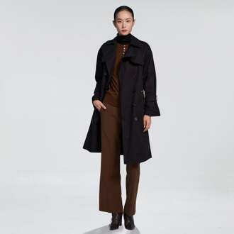 Greppel met contrasterende riem - maat XS Zwart