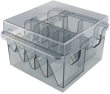 Grid Base Storage Box for 8Pcs Hair Clipper Trimmer Limit Comb Guide Comb Barber Tool for Wahl Guide Combs
