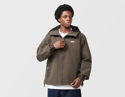 Grid Check Jacket, bruin - M
