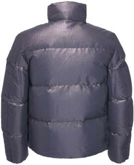 Grid Paxton paars donsjack - 3XL