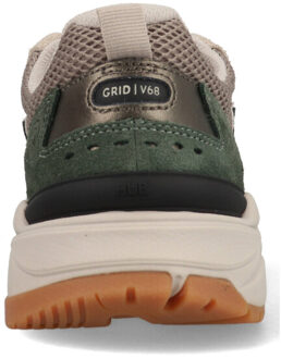 Grid S48 W6804S48-S23-C27 Beige / Groen / Grijs-40 maat 40