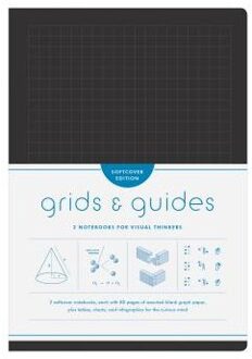 Grids & Guides Softcover (Black) Notebooks