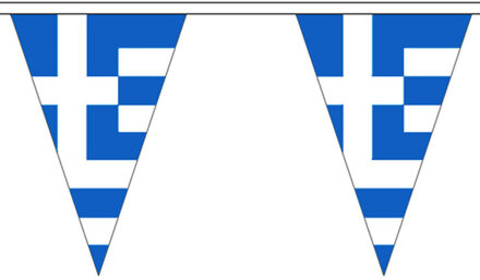 Griekenland landen punt vlaggetjes 20 meter Multi