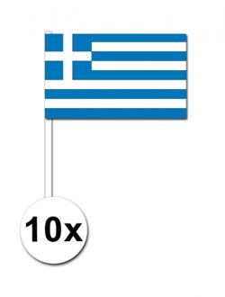 Griekenland zwaai vlaggetjes 10 stuks