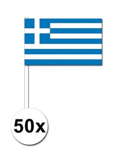 Griekenland zwaai vlaggetjes 50 stuks