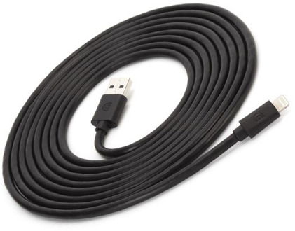 Griffin iPhone Kabel 3 Meter Zwart