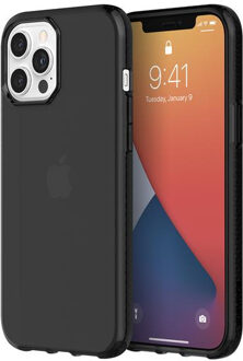 Griffin Survivor Clear case iPhone 12 Pro Max Zwart