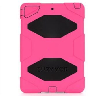 Griffin Survivor Extreme Duty Case iPad Air Pink Black
