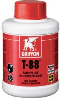 Griffon Hard-PVC-lijm T-88pot 1ltr - Kiwa Komo