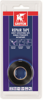 Griffon Repair Tape Zwart | Rol | 3 m x 25 mm - 6314928