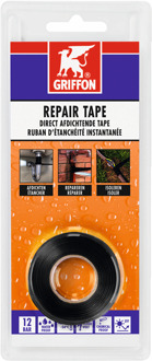 Griffon Tape - Waterdicht - Zwart - 3m X 25mm