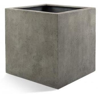 Grigio Cube Bloempot L Grijs