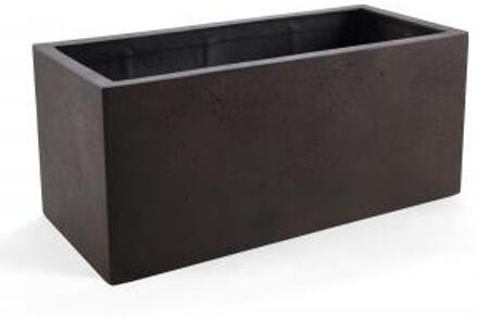 Grigio plantenbak Box L roestig metaal betonlook