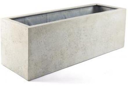 Grigio plantenbak Box XL antiek wit betonlook