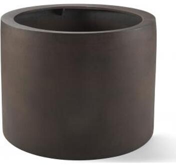 Grigio plantenbak Cylinder L roestig metaal betonlook