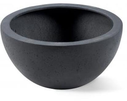 Grigio plantenbak Low Egg pot M lood betonlook