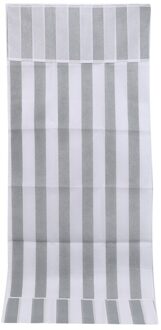 Grijs Gestreepte Apparaat Top Cover Doek Stofkap Opbergtas Koelkast Stofkap Opknoping Tas