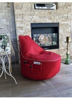 Grijs Golf Peer Zetel Rood