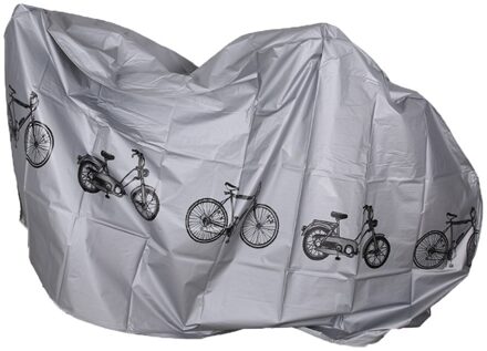 Grijs Moto Bike Motorcycle Covers Dust Waterdichte Outdoor Indoor Rain Protector Cover Coat Voor Fiets Scooter