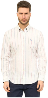 Grijze Casual Shirt met Iconisch Logo Harmont & Blaine , Multicolor , Heren - 2Xl,Xl,L,M,S