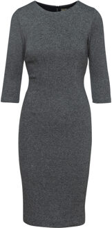 Grijze gebreide jurk Donkergrijs - EU 40 / UK 12