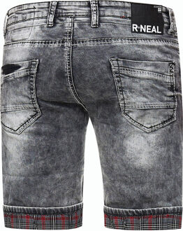 Grijze gebruikte "KARSLEY" Bermuda Jeans Shorts Grijs