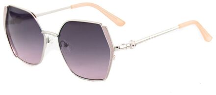 Grijze geïnjecteerde zonnebril Grijs