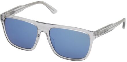 Grijze Hars Zonnebril Grijs - One Size