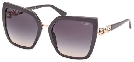 Grijze Hars Zonnebril Grijs