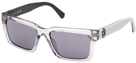 Grijze Hars Zonnebril Grijs