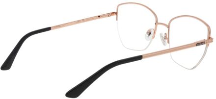 Grijze Metalen Bril (Monturen) Grijs - One Size