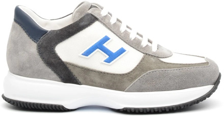Grijze Sneakers voor Mannen Hogan , Multicolor , Heren - 39 Eu,41 Eu,40 Eu,41 1/2 Eu,42 Eu,40 1/2 Eu,42 1/2 EU