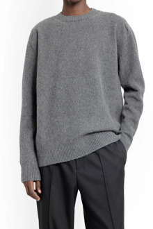 Grijze Whistler Crewneck Sweater Oamc , Gray , Heren - 2Xl,Xl