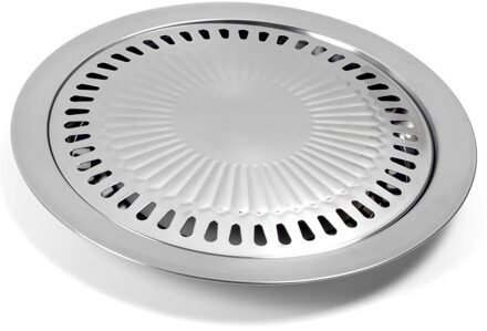 Grill Barbecue Huis Plaat Draagbare Outdoor Picknick Roosteren Non Stick Rookloze Herbruikbare Bbq Grill Camping Voedsel Bbq Grill Lade