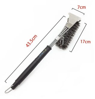 Grill Borstel En Schraper, Beste Bbq Cleaner, Gereedschap Voor Alle Grill Soorten, Inclusief Weber, Barbecue Accessoires