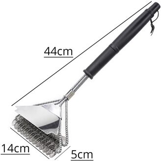 Grill Borstel En Schraper, Beste Bbq Cleaner, Perfecte Gereedschap Voor Alle Grill Soorten, Inclusief Weber, ideaal Barbecue Accessoires