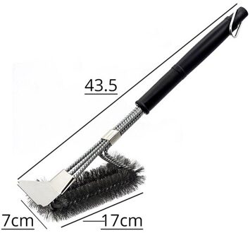 Grill Borstel Schraper Beste Bbq Cleaner Gereedschap Voor Alle Grill Soorten Barbecue Kits Koken Accessoires Haren Cleaning Borstels