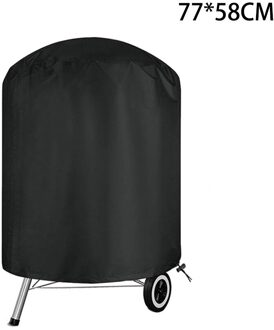 Grill Cover Ronde Bbq Gas Grill Cover Zware Dubbele Grill Protector 77x58cm
