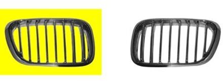 GRILL RECHTS tot 10/'03 (lamellen titanium, lijst chroom)