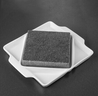 Grillen Steen Lava Steak Stone Koken Steen Met Rvs Lade En Keramische Schotel Voor Kerst Steak Koken Steen Four lattice