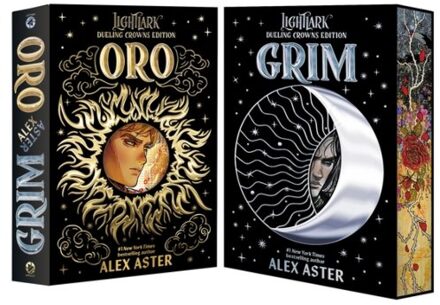Grim And Oro: Dueling Crowns Edition (A Lightlark Saga Deluxe Companion Book) - The Lightlark Saga - Alex Aster