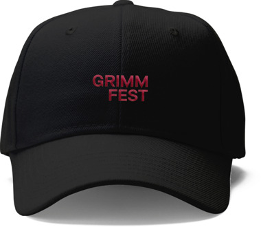 Grimmfest 2022 Logo Embroidered Cap - Black