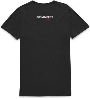 Grimmfest 2022 Skull Unisex T-Shirt - Black - XXL Zwart