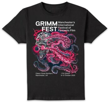 Grimmfest 2025 Event Unisex T-Shirt - Black - S Zwart
