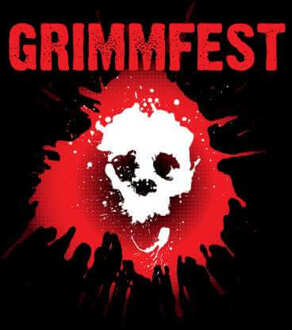 Grimmfest Logo Hoodie - Black - L - Zwart