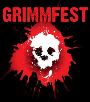 Grimmfest Logo Hoodie - Black - S - Zwart