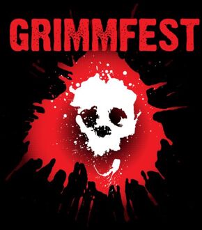 Grimmfest Logo Men's T-Shirt - Black - XL Zwart
